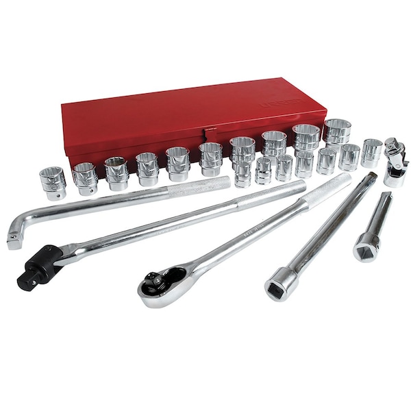 3/4" Drive SAE, 24 pcs